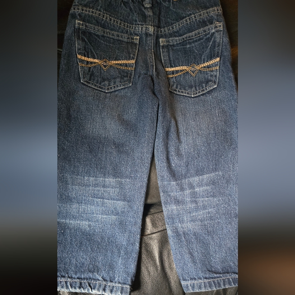 Carters classic Blue Denim Jeans sz4T - Picture 8 of 9